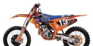 KTM issue worldwide 2016 250 SX-F recall