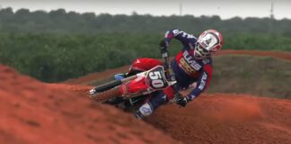 Malcolm Stewart Supercross laps RAW