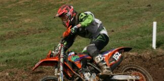 Mathew Callaghan bags some points at his first Maxxis round