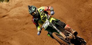 Max Anstie dominant in the sand of Lommel