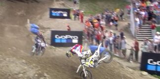 Max Nagl Crash MXGP of Russia Qualifying