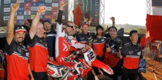 Max Nagl deals with the heat in landmark victory