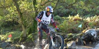 Mechanical problems strike again for Lampkin at Scott Trial