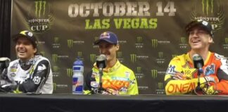 Entertaining Monster Cup post-race press conference