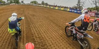 Mind blowing two-stroke motocross racing on 15-year-old bike