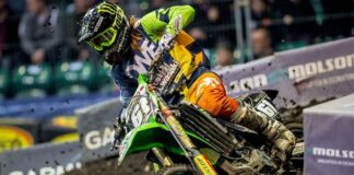 Mixed emotions for Team Oakleaf Kawasaki after Newcastle Arenacross