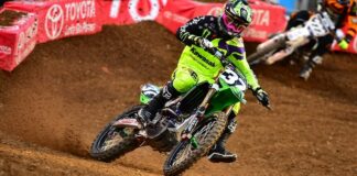 Monster Energy Pro Circuit Kawasaki starting to make it happen with podium spot at San Diego 1