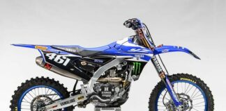Monster Energy Yamaha Factory 2017 YZ450FM