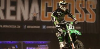 More Arenacross Main event success for Pendrich Kawasaki