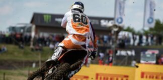 Motocross rallies to help Brad Anderson defend his red plate
