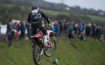 MX Nationals rocks the Docks Jake Nicholls MX Nationals Preston Docks MX 2018