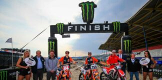 Jeffrey Herlings and Team Netherlands on stage for MXoN 2019 presentation MXoN Team Netherlands