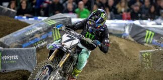 Justin Barcia and Aaron Plessinger ready to battle at the Monster Cup Aaron Plessinger