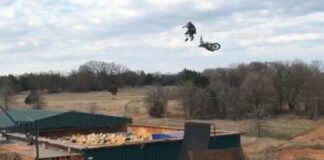 Nasty foam pit miss for Justin Mize