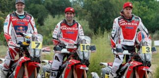 New structure for cross-country rally Team HRC