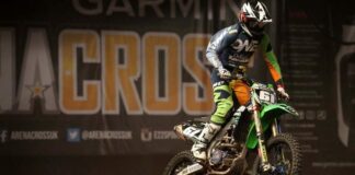 Oakleaf Kawasaki goes home happy after Birmingham Arenacross