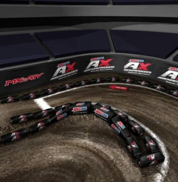 Official Amsoil Arenacross Track Map – Dayton Ohio