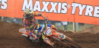 Official MX2 rider entry for 2016 Maxxis British Motocross Championship