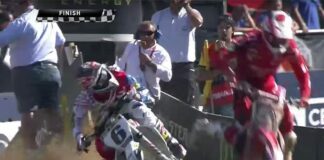 Official video shows the sickening moment Jason Anderson gets landed on at Maggiora Park