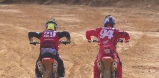 On board 2017 Honda CRF450R: Ken Roczen vs Andrew Short
