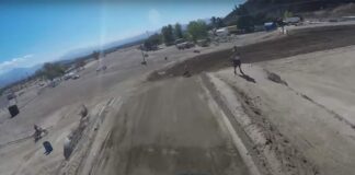 Onboard lap ft. Aaron Plessinger at Glen Helen MX
