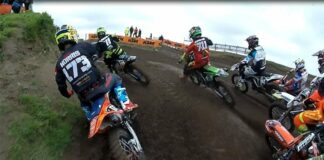 Onboard lap ft. Mel Pocock at Preston Docks MX