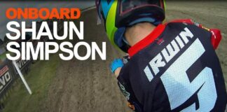 Onboard lap with Shaun Simpson at Foxhill – British Motocross Championship