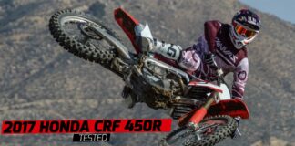 On Test: 2017 Honda CRF450R