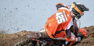 RAW: Flat-out 125 motocross