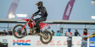 Promising start for HRC MX2 Team