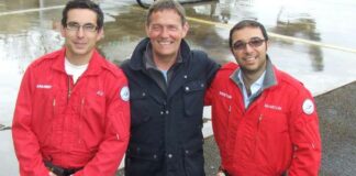 Racing crash survivor reunited with life-savers