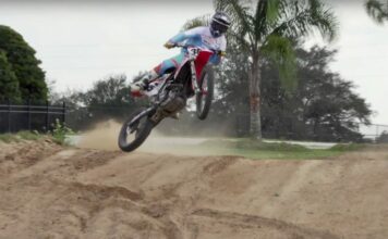 Raw: Brett Cue at the Stewart Compound