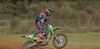 RAW: Team Green’s Garrett Marchbanks rips at Ricky Carmichael’s Farm