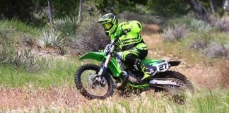 Rescued from the crusher – 2004 KX250 two-stroke