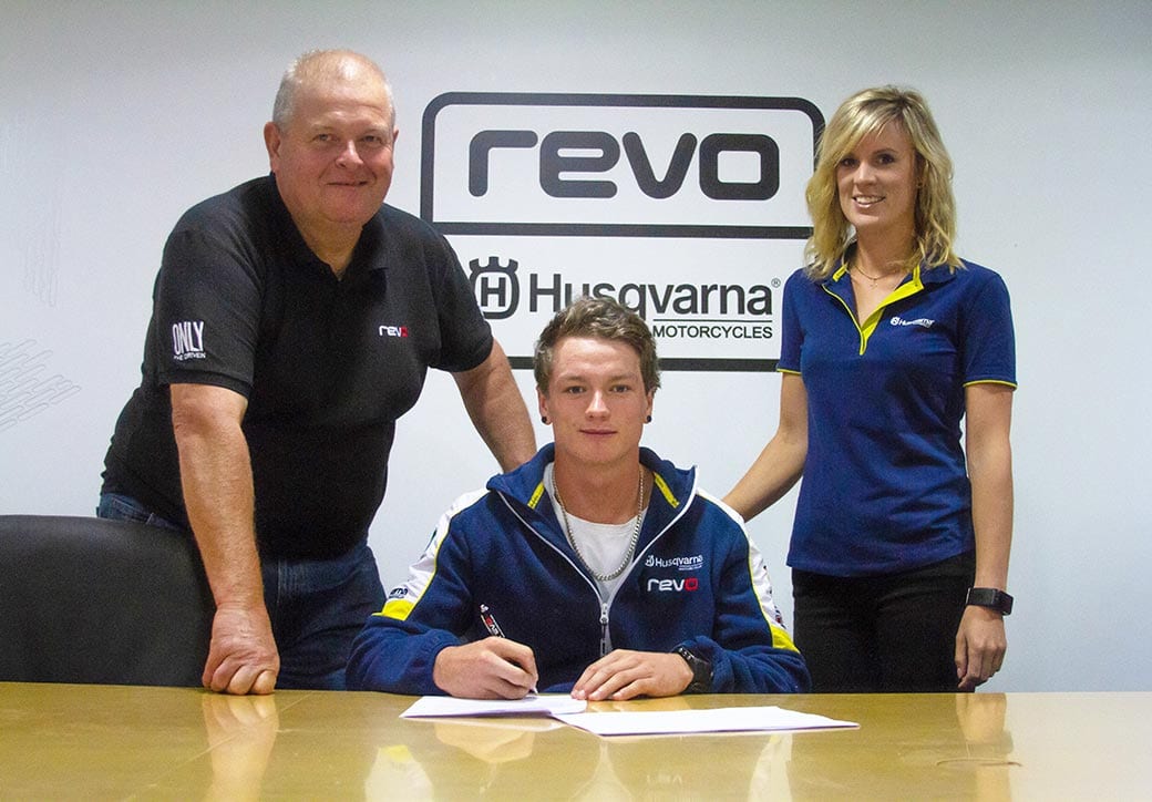Dylan Walsh signs for REVO Husqvarna
