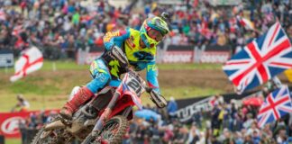 Rockstar Energy Husqvarna sign Gautier Paulin