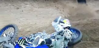 Ken Roczen San Diego Supercross crash