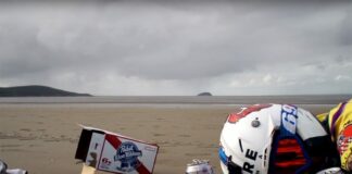 Ronnie Mac – The Eagle has landed at Weston Beach Race