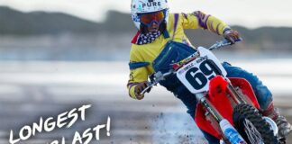 Ronnie Mac: Longest Berm Blast Ever on the Beach