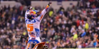 Ryan Dungey wins his first 2014 supercross race at Indianapolis