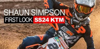 Shaun Simpson: First look on SS24 KTM with FXR gear for 2020