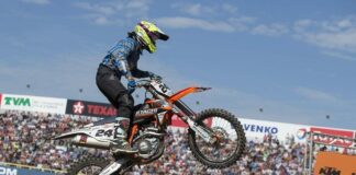 Shaun Simpson delivers another MXGP victory at a packed Dutch Grand Prix