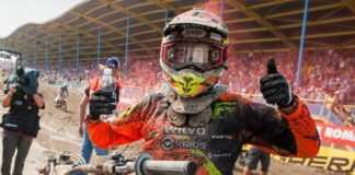 Simpson storms to Wilvo Virus Performance KTM’s first ever GP moto win