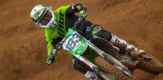 Sixth place in Latvia on Frossard’s return to Kawasaki