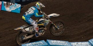 Solid night for Apico Husqvarna at UK Arenacross opener in Manchester