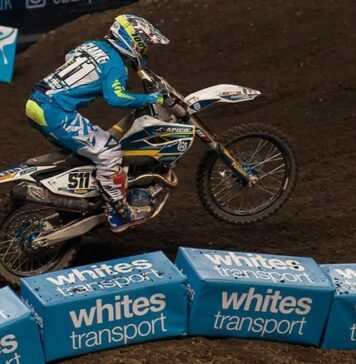Solid night for Apico Husqvarna at UK Arenacross opener in Manchester
