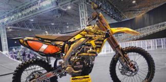 SR75-Molson Racing Suzuki unveiled for 2016 Arenacross
