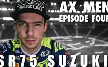 SR75 Suzuki take on the wild Arenacross Championship – AX Men Episode 4