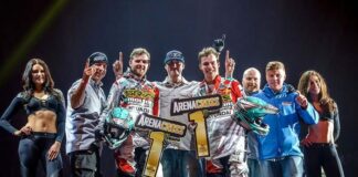 SR75 MOLSON crowned 2015 Arenacross UK Team Champions