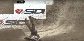 VIDEO: Tim Gajser crash Mantova MXGP